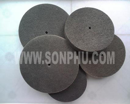 Bánh nỉ xám (nonwoven disc)